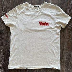 Like new! Talentless “vote” tee shirt - size M